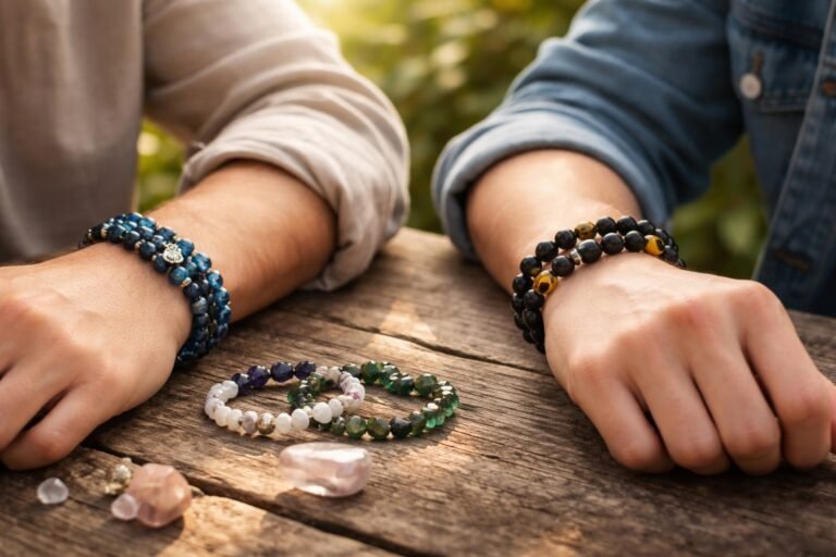 À quel poignet porter un bracelet de pierre