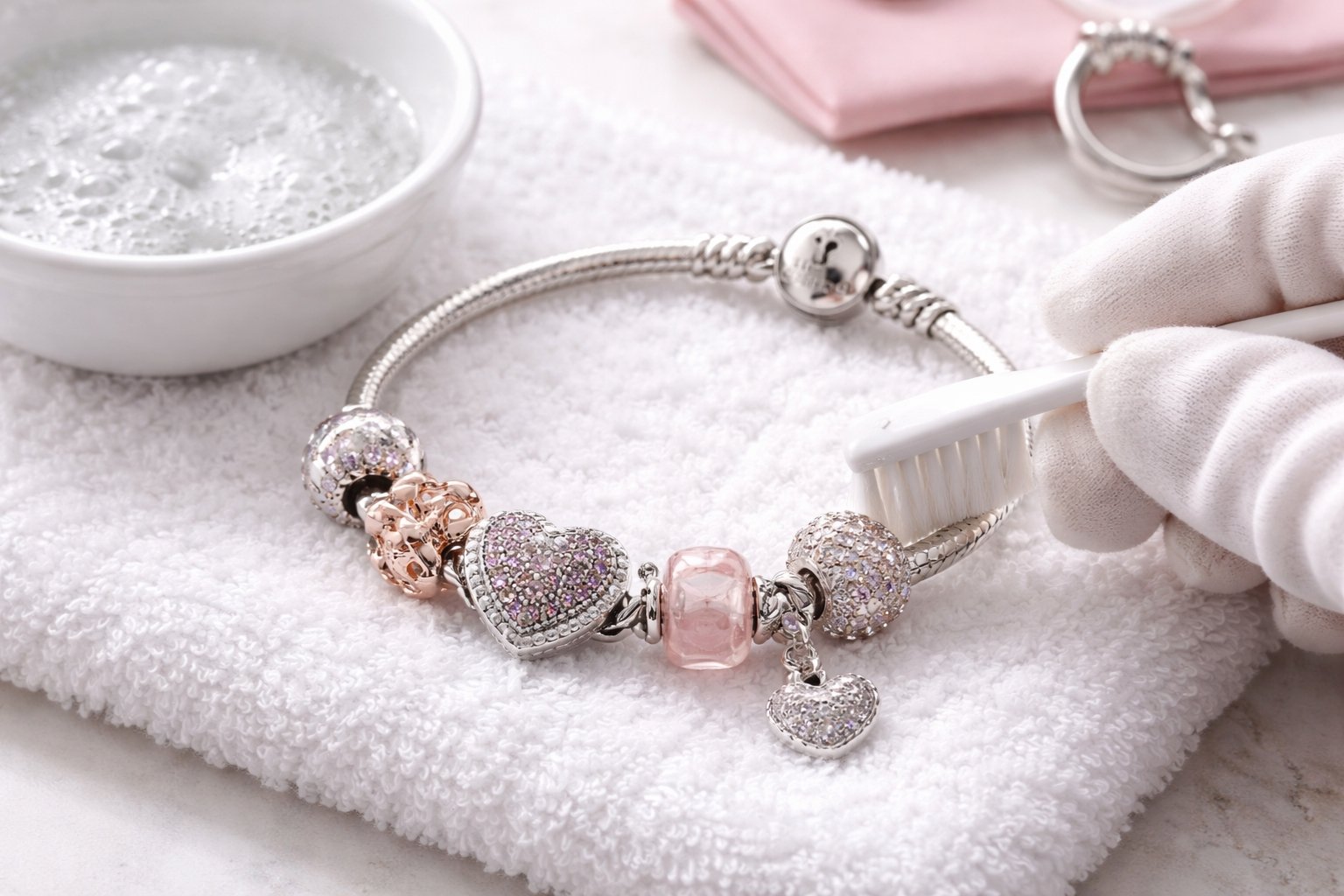 Comment nettoyer son bracelet Pandora