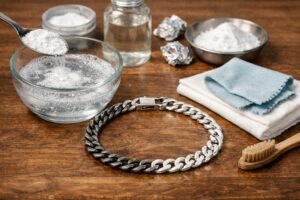 Comment nettoyer un bracelet en argent