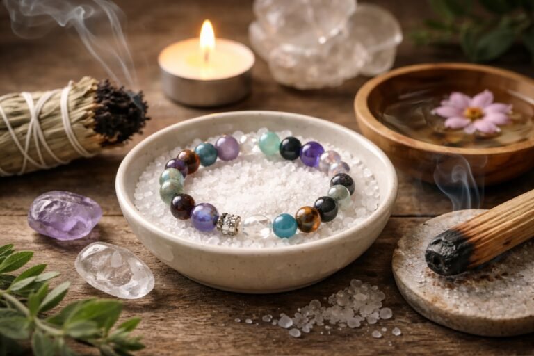 Comment purifier un bracelet en pierre