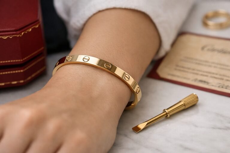 Comment reconnaitre un vrai bracelet Cartier