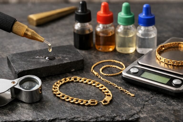 Comment savoir si un bracelet est en or