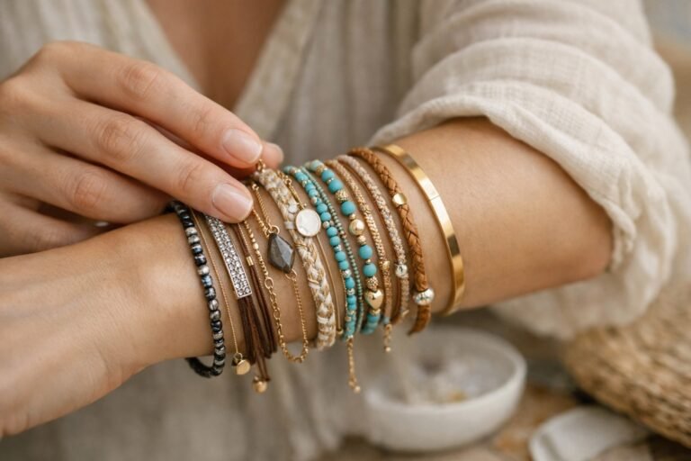 comment porter plusieurs bracelets sans qu'ils s'emmêlent
